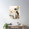 cpostermediumsquare product1000x1000.2 8 - Boston Terrier Gifts