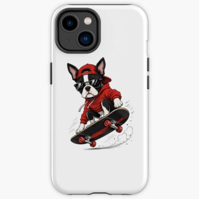 Boston Terrier Heritage Artwork Phone Case