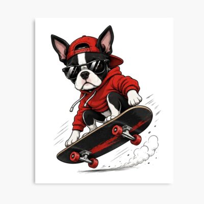 Boston Terrier Timeless Design Poster