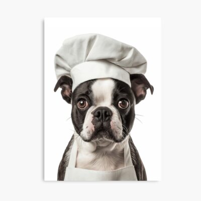 Boston Terrier Heritage Design Poster