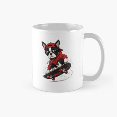 Boston Terrier Exclusive Illustration Mug
