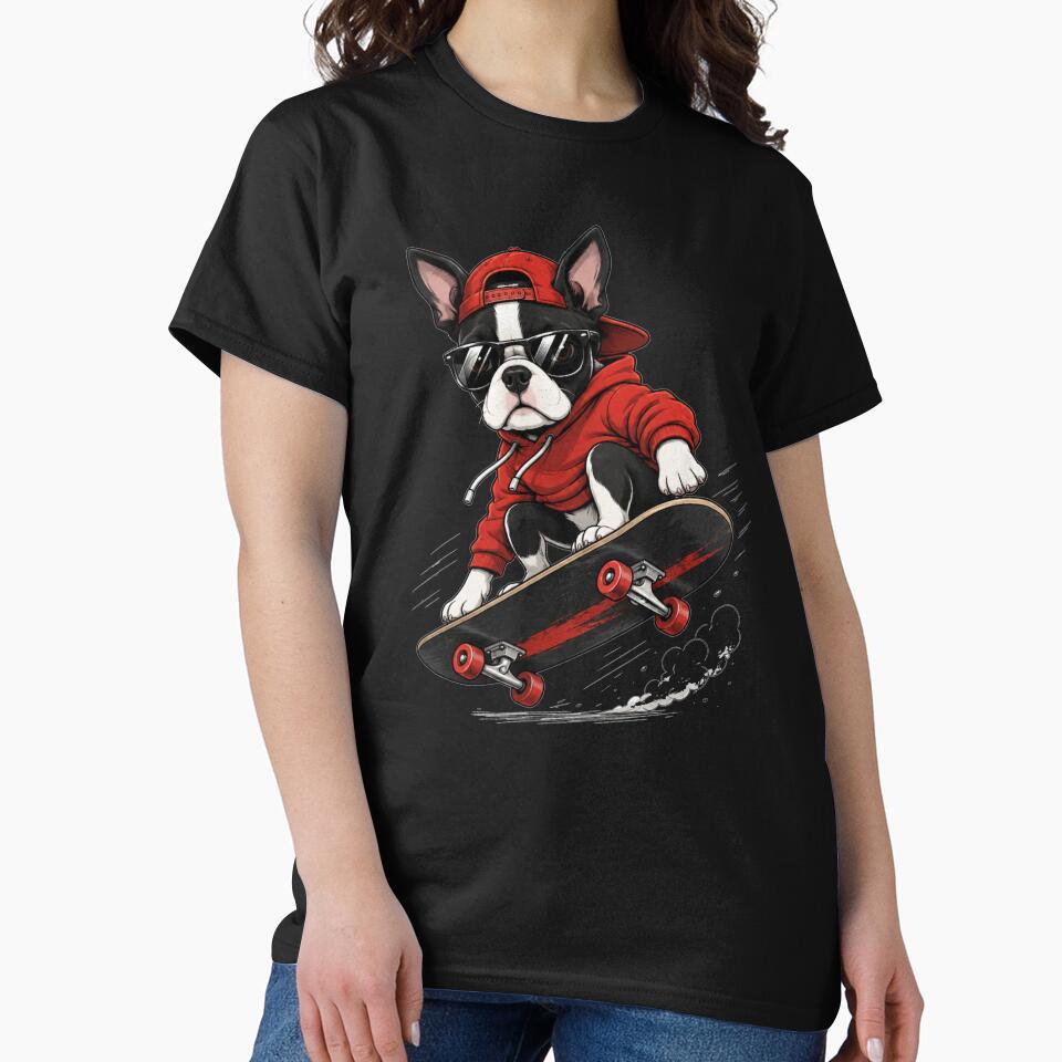 ssrcoclassic_teewomens_0210101001c5ca27c6frontproduct_squarex1000 - Boston Terrier Gifts
