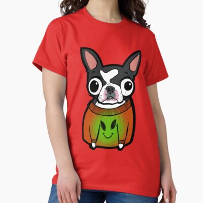 Boston Terrier Iconic Design T-shirt