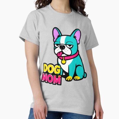 Boston Terrier Mum Classic Design T-shirt