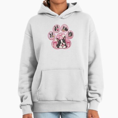 Boston Terrier Vintage Artwork Hoodie