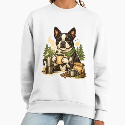 Boston Terrier Minimalist Artwork Sweatshirt
