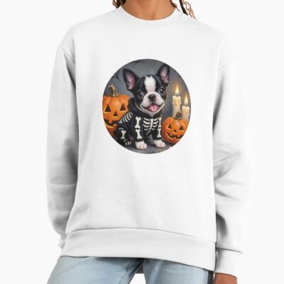 Boston Terrier Graphic Style Sweatshirt