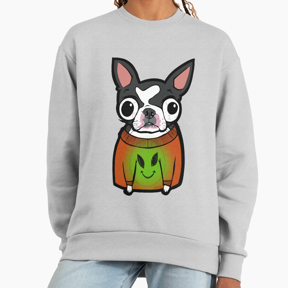 ssrcooversized_sweatshirtwomens_01heather_greyfrontsquare_productx1000-12 ssrcooversized sweatshirtwomens 01heather greyfrontsquare productx1000 12 - Boston Terrier Gifts