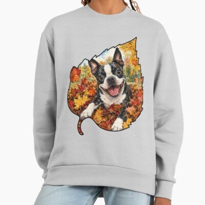 Boston Terrier Retro Artwork Sweatshirt
