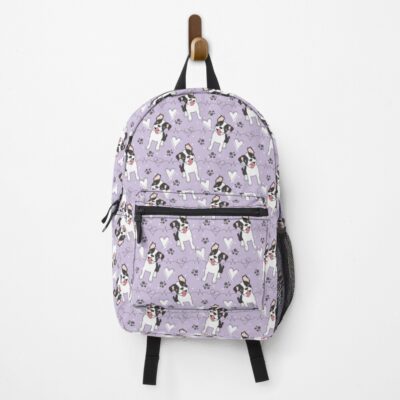 Boston Terrier Vintage Print Backpack