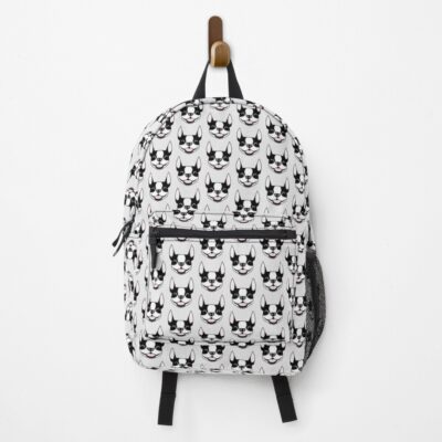 Boston Terrier Retro Print Backpack