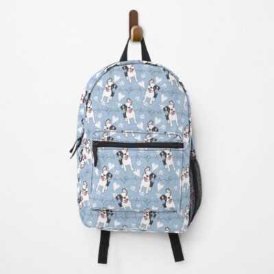 Boston Terrier Legacy Print Backpack