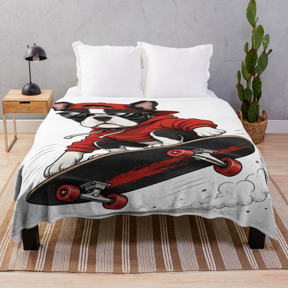 urblanket_large_bedsquarex1000.1u2 - Boston Terrier Gifts