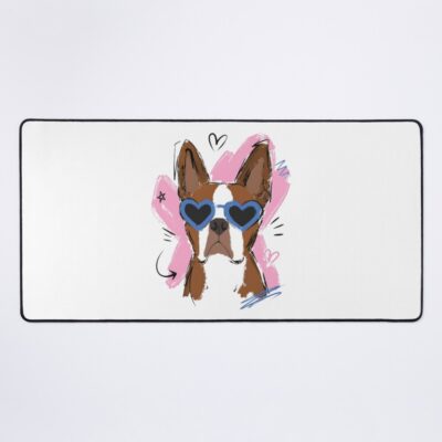 Boston Terrier Modern Series Mouse Pad