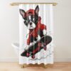 urshower curtain closedsquare1000x1000.1 4 - Boston Terrier Gifts