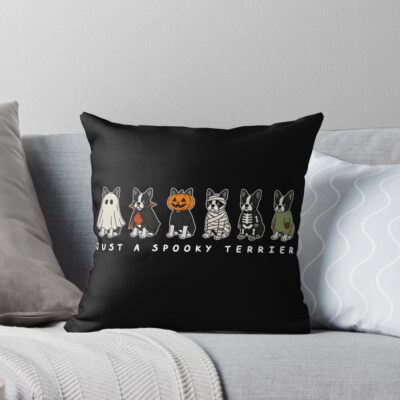 Boston Terrier Classic Artwork Throw Pillow
